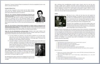 Albert Einstein - The Father Of Science - A Famous Scientist Reading, image 2