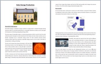 Solar Energy Production - Renewable Energy - Science Reading Article, image 2