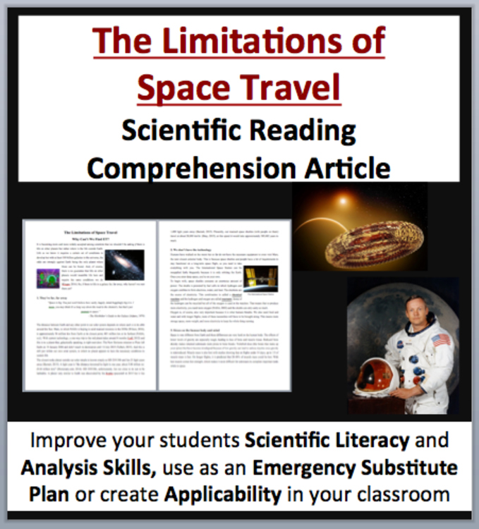 The Limitations of Space Travel Reading Comprehension Passage | Grade 8 & Up