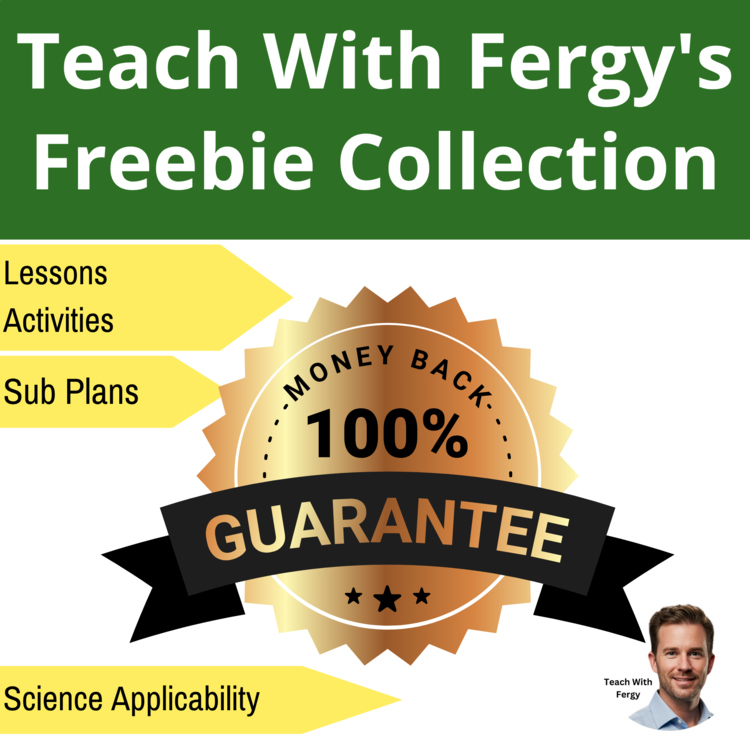 Teach With Fergy's Freebie Collection - Lessons, Activities, Sub Plans, and More