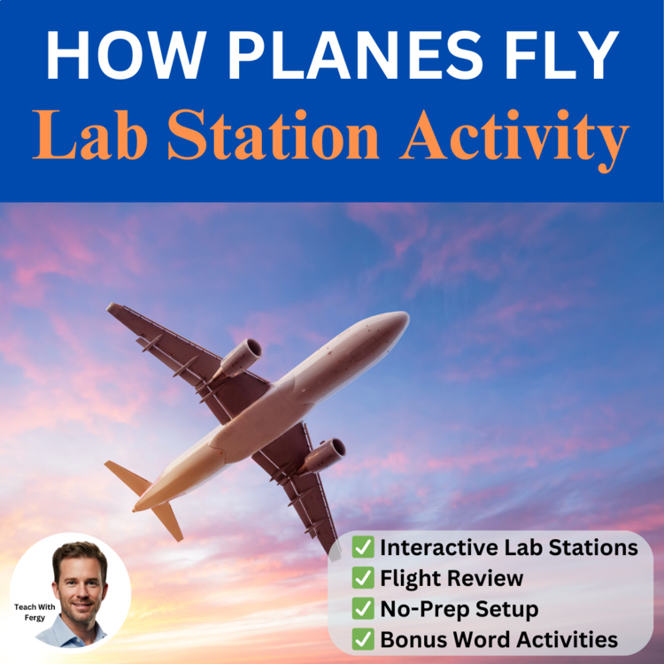 How Planes Fly Lab Station Activity | Physical Science Activity | Flight