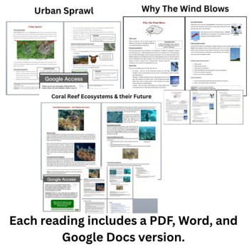 Reading Comprehension Article & Question Bundle | VOLUME 1 | 6th, 7th, 8th Grade, image 2