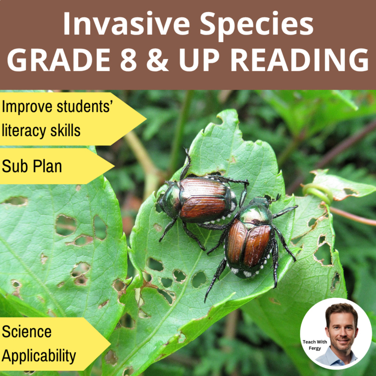 Invasive Species Reading Comprehension Passage and Questions | Grades 8 & Above