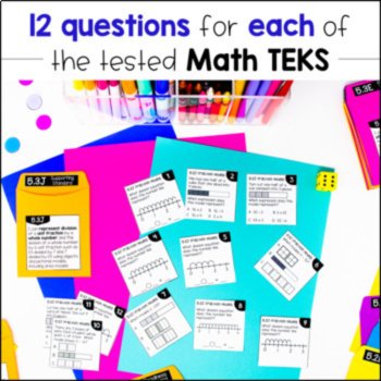 5th Grade STAAR Review Math TEKS - Games, Assessments, STAAR Practice, image 4