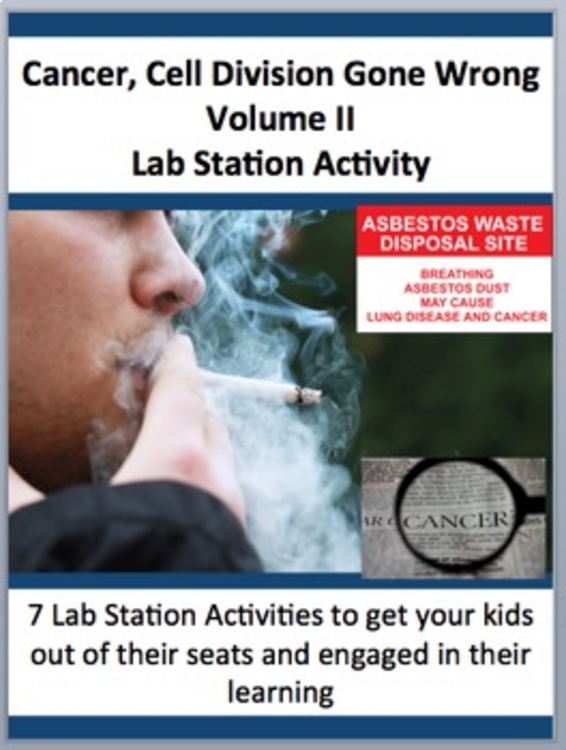 Cancer Volume II Lab Station Activity | 7 Hands-on Activities | Cancer Activity