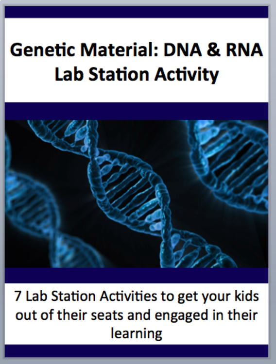 Genetic Material: DNA and RNA Lab Station Activity | 7 Hands-on Activities