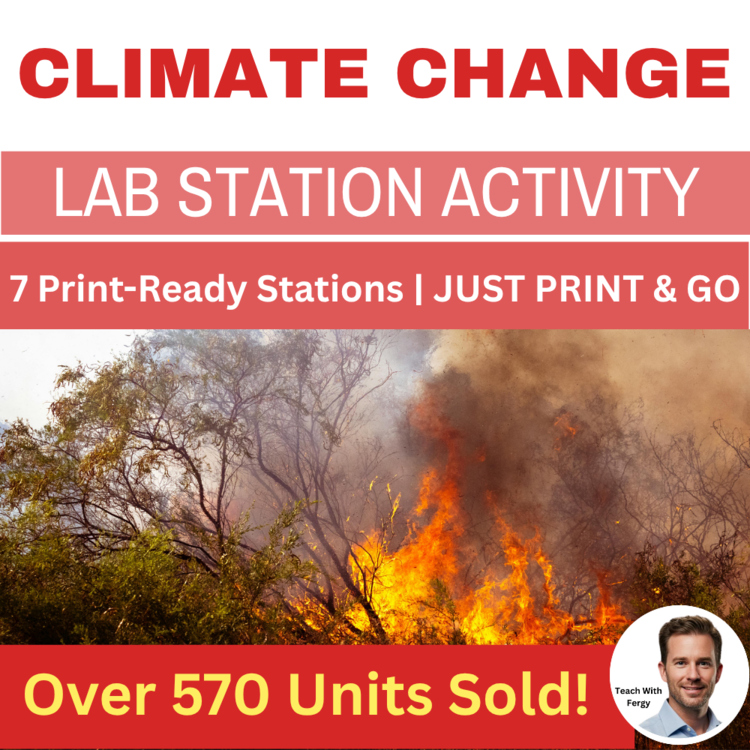 Climate Change Lab Station Activity | 7 Hands-on Activities | Global Warming