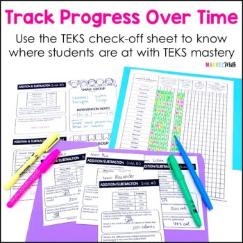 3rd Grade Addition and Subtraction TEKS Exit Slips * Exit Tickets, image 4
