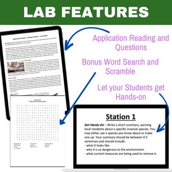 Biodiversity and Invasive Species Lab Station Activity | Ecology, Ecosystems, image 4