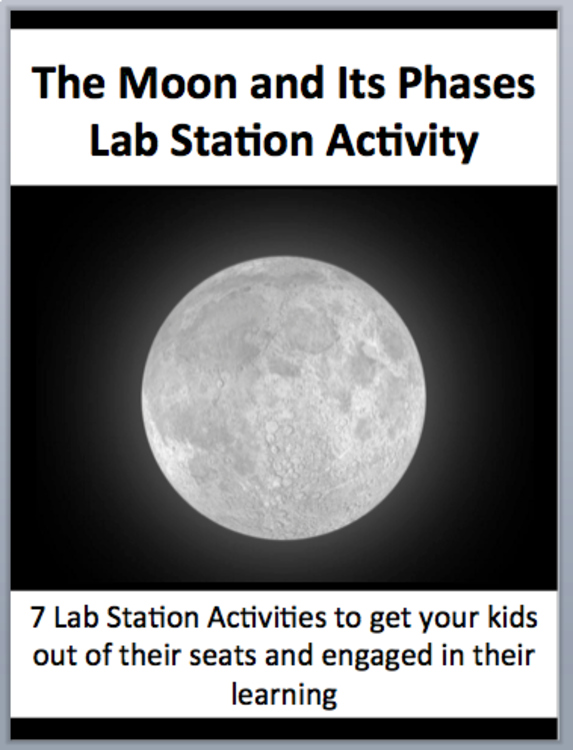 The Moon and its Phases Lab Station Activity | 7 Hands-on Activities | Tides