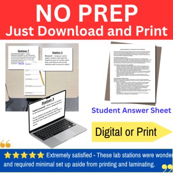 Physics Lab Station Activity Bundle | High School Physics Student-Led, Hands-On, image 2