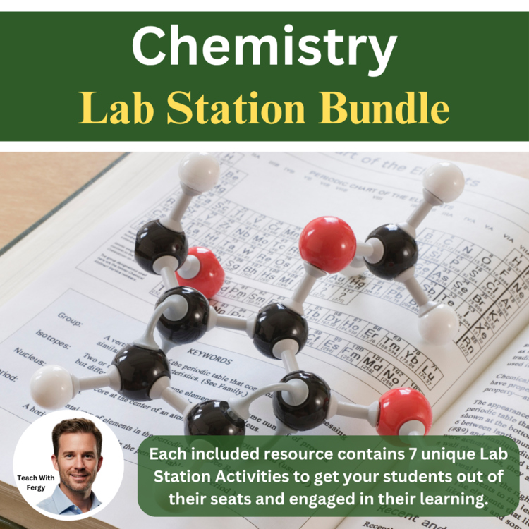 Chemistry Student-Led Lab Station Curriculum | Chemical Reactions Activities