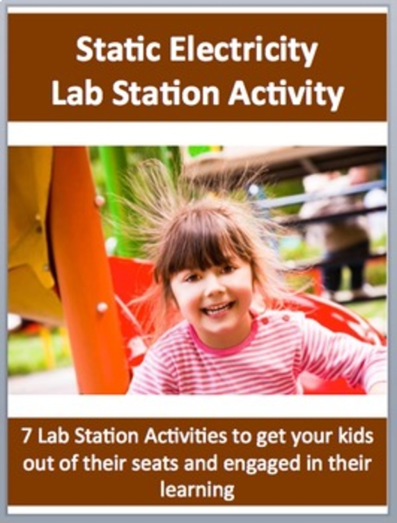 Static Electricity Lab Station Activity | 7 Hands-on Activities | Electrostatics