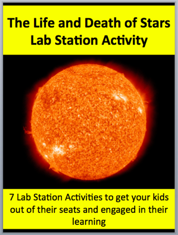 The Life and Death of Stars Lab Station Activity | Sun, How Stars Make Elements