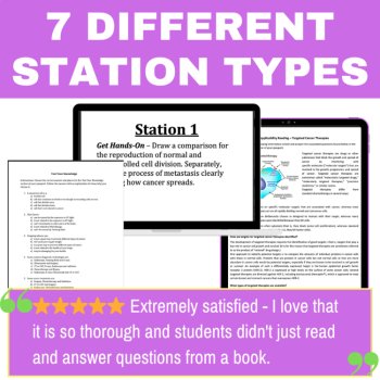 Cancer Volume I Lab Station Activity | 7 Hands-on Activities | Causes, Effects, image 2