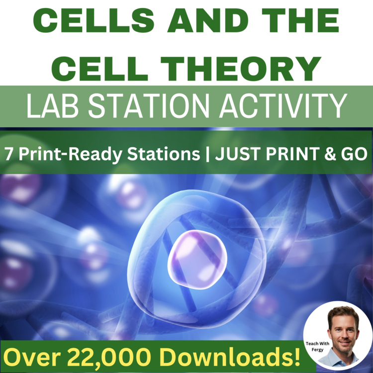 Cells and the Cell Theory Lab Station Activity | 7 Hands-on Activities