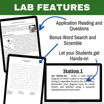 Cells and the Cell Theory Lab Station Activity | 7 Hands-on Activities, image 4