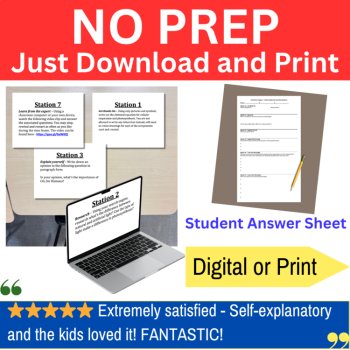 Photosynthesis and Cellular Respiration Lab Station Activity | Review Activity, image 2