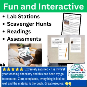 Chemistry Curriculum | Fully Editable Chemistry Activities, Lessons, Assessments, image 4