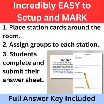 Newton's Three Laws of Motion Lab Station Activity | Newton's Law Applications, image 3