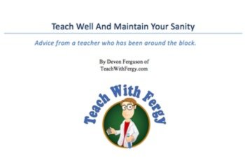 Teach Well and Maintain Your Sanity - eBook Sample, image 2