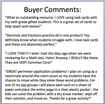 Complete Elementary Mathematics Task Card Activity Bundle -  16 Task Card Sets, image 3