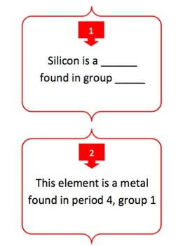 The Periodic Table - Task Cards UNIQUE Activity | Identifying Atoms and Elements, image 2
