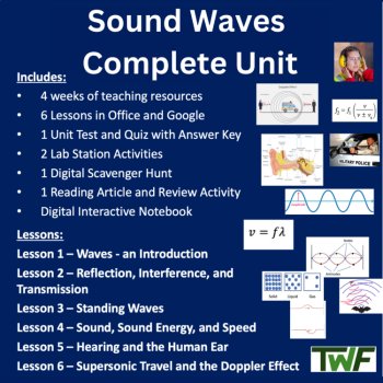 Sound Waves Unit | HS Physics Curriculum | Lessons, Activities, & Assessments, image 2