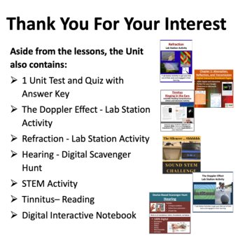 Sound Waves Unit | HS Physics Curriculum | Lessons, Activities, & Assessments, image 4