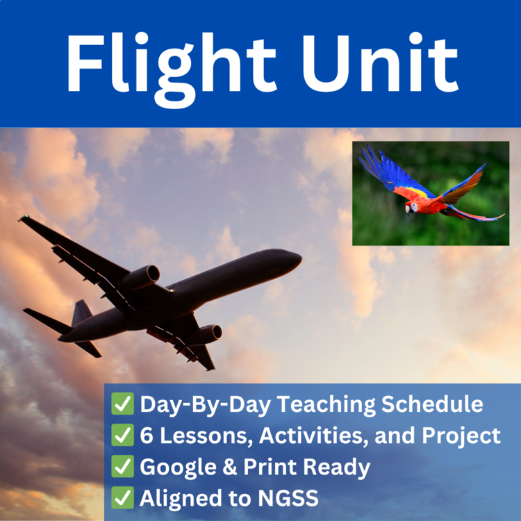 Flight Complete Bundle | Lessons, Worksheets, Activities | Flying, Aviation
