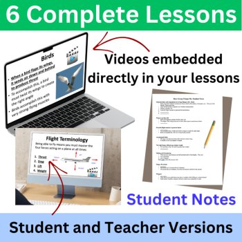 Flight Complete Bundle | Lessons, Worksheets, Activities | Flying, Aviation, image 3