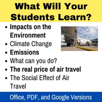 Environmental & Social Effects of Airlines Lesson | Emisions and Climate Change, image 2