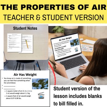 The Properties of Air Lesson | Atmospheric Pressure and Weather | 6th, 7th, 8th, image 2