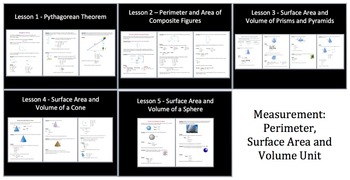 Measurement Unit: Perimeter, Surface Area and Volume - High School Mathematics, image 2