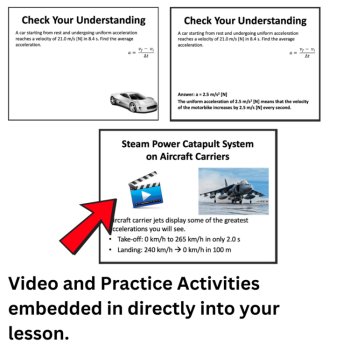 Acceleration Lesson | High School Physics, Motion, Velocity, Kinematics Graphing, image 3