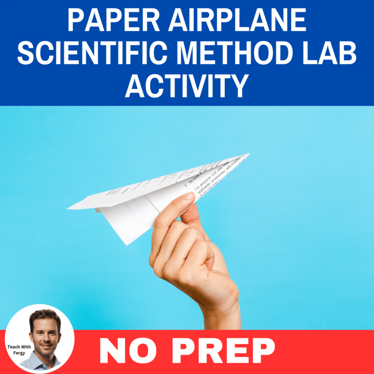 Paper Airplane Scientific Method Lab Activity | STEM Engineering Activity
