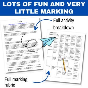 Paper Airplane Scientific Method Lab Activity | STEM Engineering Activity, image 2