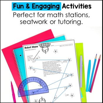 4th Grade Geometry Worksheets, image 3