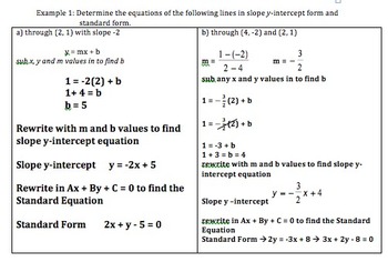 Finding the Equation of a Line and Circle - Geometry Lesson - Mathematics, image 3