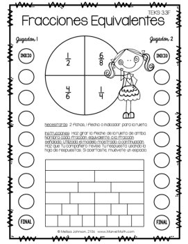3rd Grade Math Review : 14 SPANISH No Prep Games, image 3