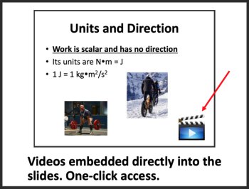 Work and Force Senior Physics Lesson | Work and Energy, F=Wd, Calculating Work, image 3