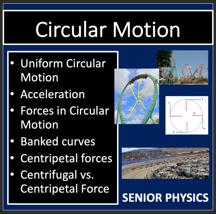 Circular Motion - Senior Physics Lesson | Centrifugal, Centripetal Force