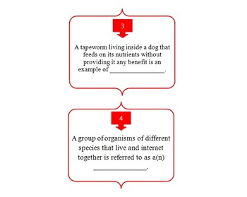 Ecology and Ecosystems Task Card REVIEW GAME - Unique and Engaging, image 2