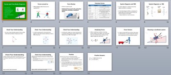 Forces and Free-Body Diagrams Physics Lesson | Force Vectors, Free-Body Diagrams, image 4