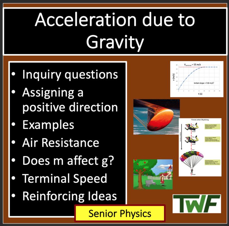 Acceleration due to Gravity Senior Physics Lesson | Effect of Gravity on Objects