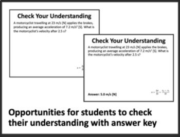 Acceleration in One and Two Dimensions - Google Slides and PowerPoint Lesson, image 3