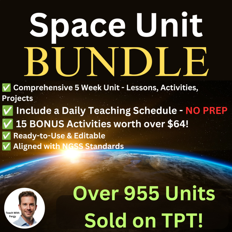 Space Unit | Earth and Space Science Curriculum | Activities, Lessons Worksheets