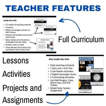 Space Unit | Earth and Space Science Curriculum | Activities, Lessons Worksheets, image 3
