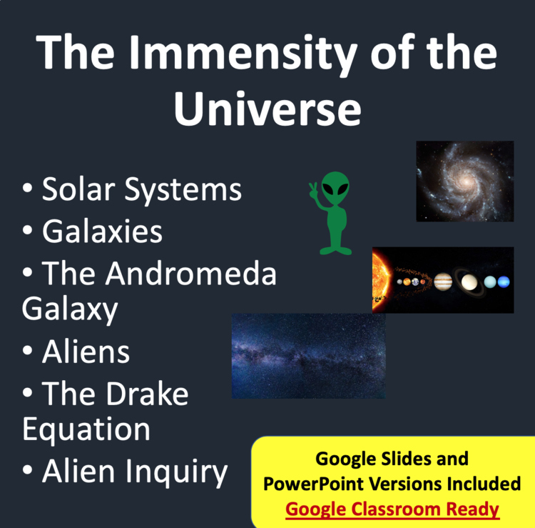The Immensity of the Universe Lesson | Scale of the Universe, Galaxies, Stars
