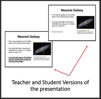 The Immensity of the Universe Lesson | Scale of the Universe, Galaxies, Stars, image 4
